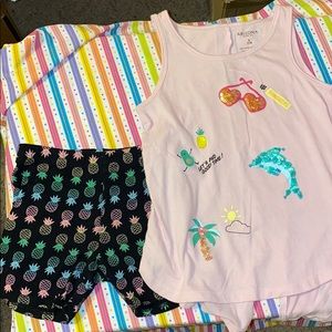 Girls size 7/8 matching set